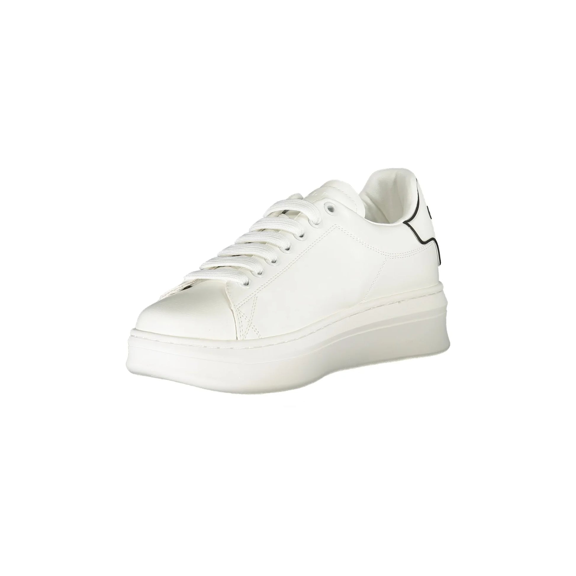 GAELLE PARIS Scarpe Sneakers Donna Bianche con Dettagli a Contrasto bianco - vista 3