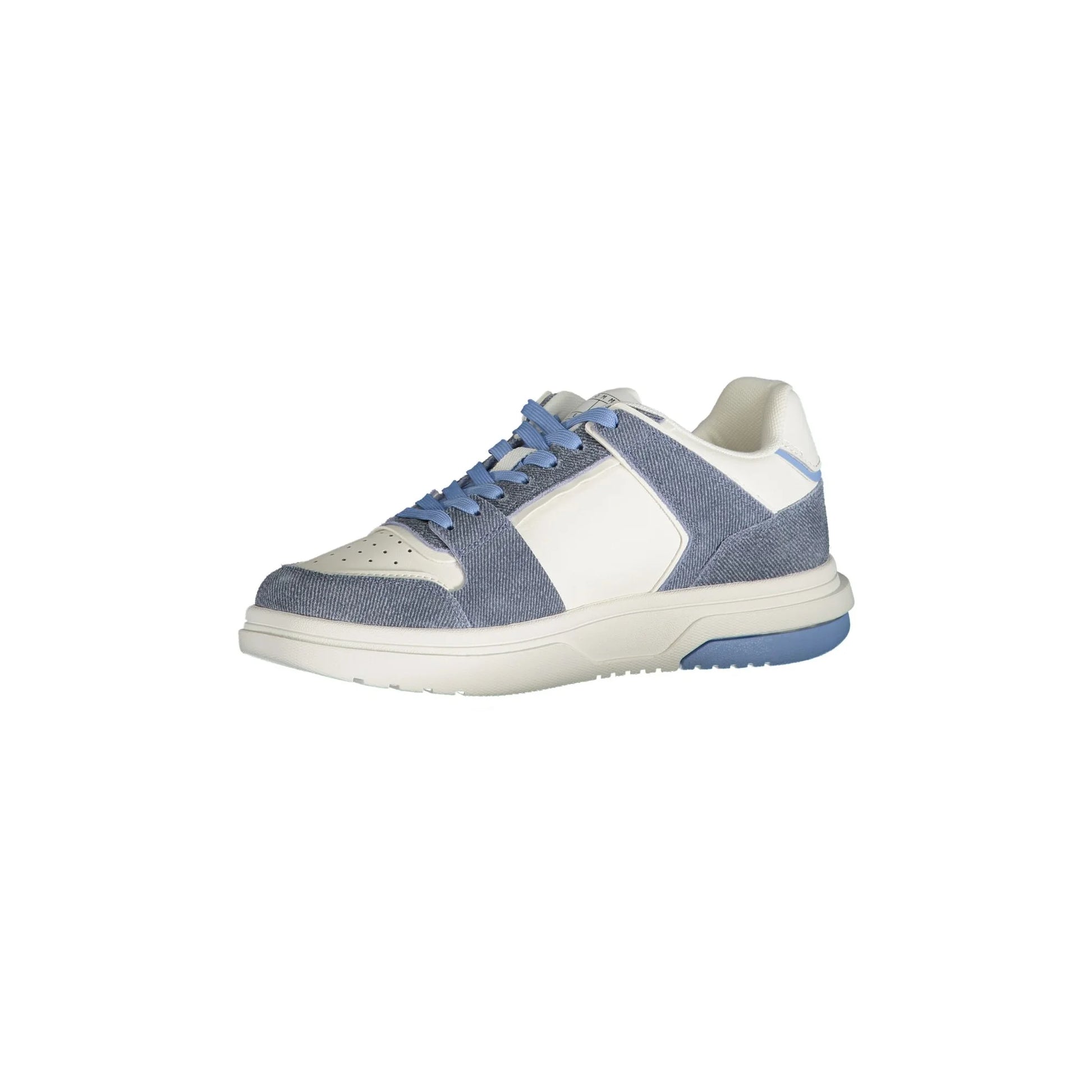 TOMMY HILFIGER Scarpe Sneakers Donna Azzurre con Dettagli a Contrasto - vista 3