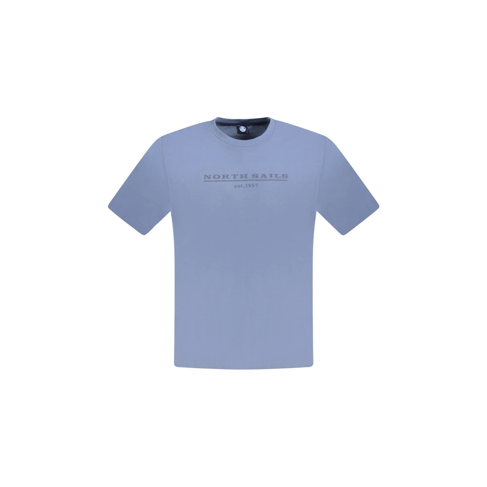 North Sails T-Shirt Maniche Corte Uomo Blu Stampa Logo - foto prodotto