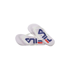 FILA Ciabatte Infradito Uomo Bianche Troy con Logo