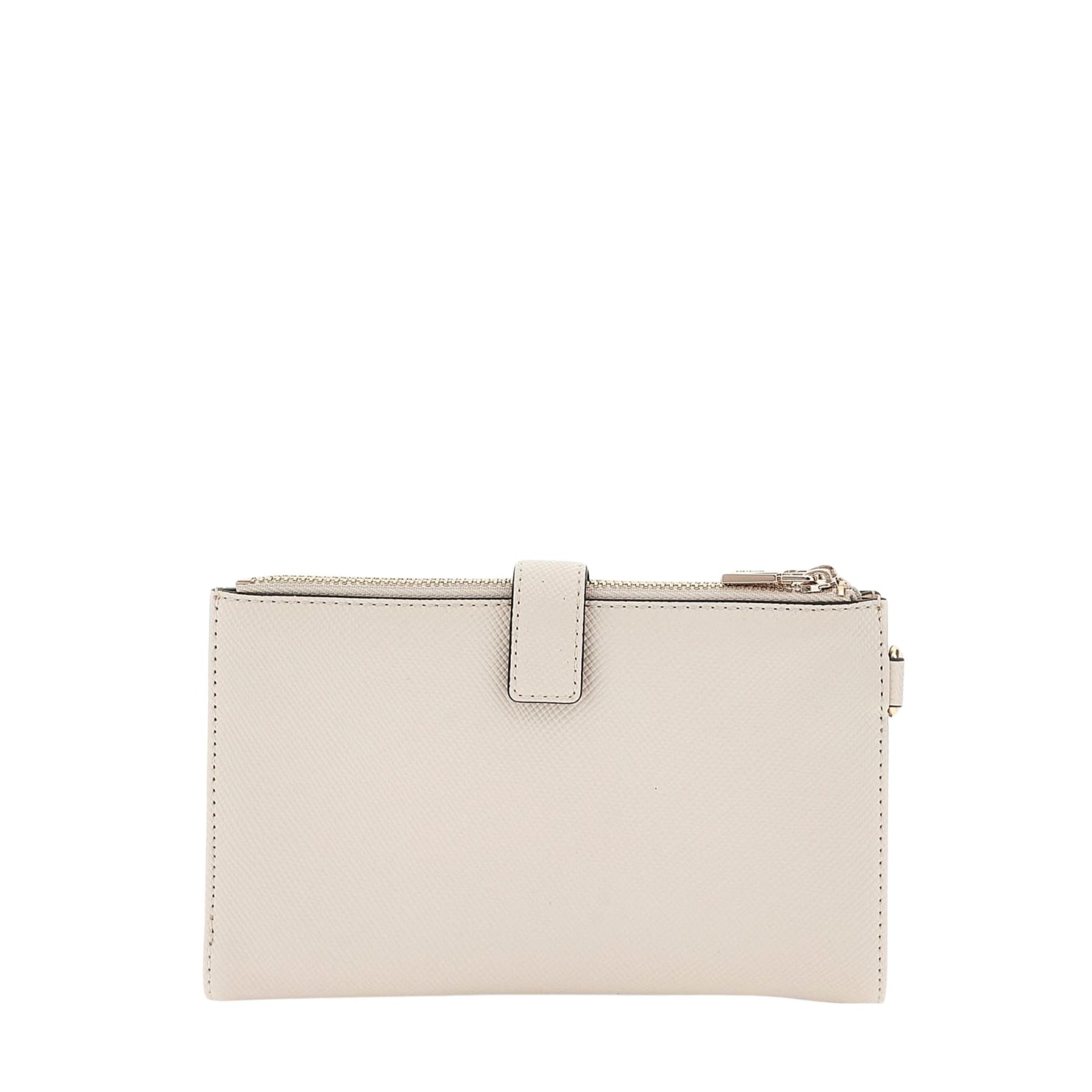 Portafoglio Donna Guess Laurel Saffiano con Doppia Zip
