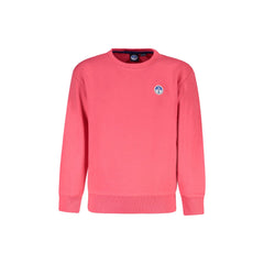 North Sails Sweatshirt Manches Longues Enfant Rose Logo