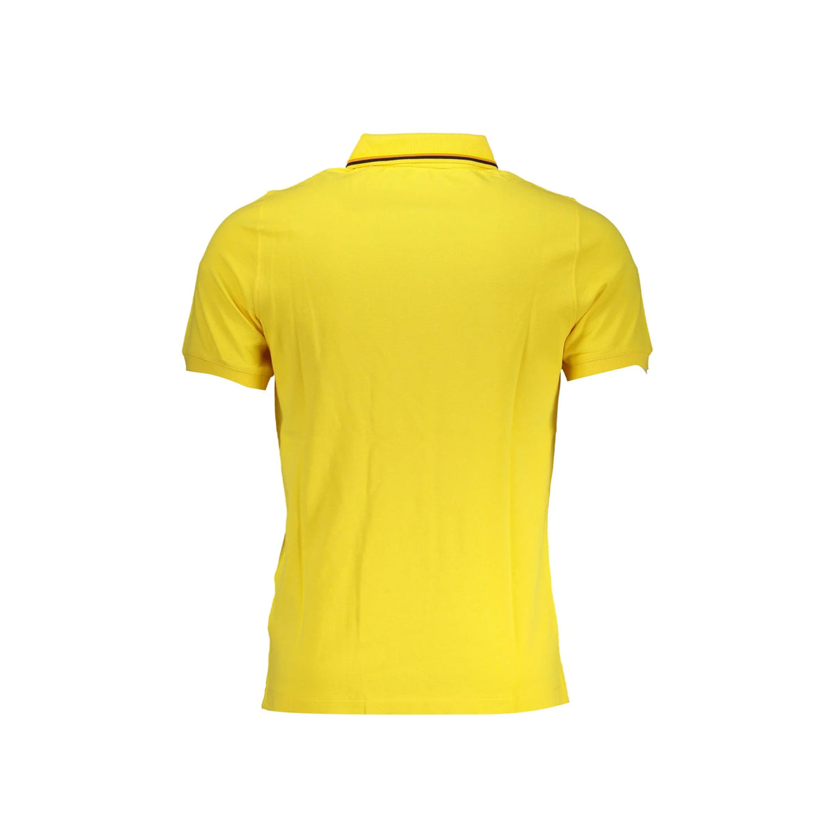 K-WAY POLO MANICHE CORTE UOMO GIALLO