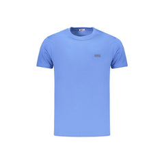 Rifle T-Shirt Maniche Corte Uomo Blu Stampa