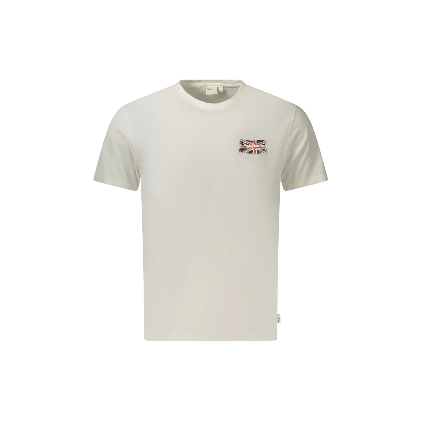 Pepe Jeans T-Shirt Maniche Corte Uomo Bianca Stampa Bianco - foto prodotto