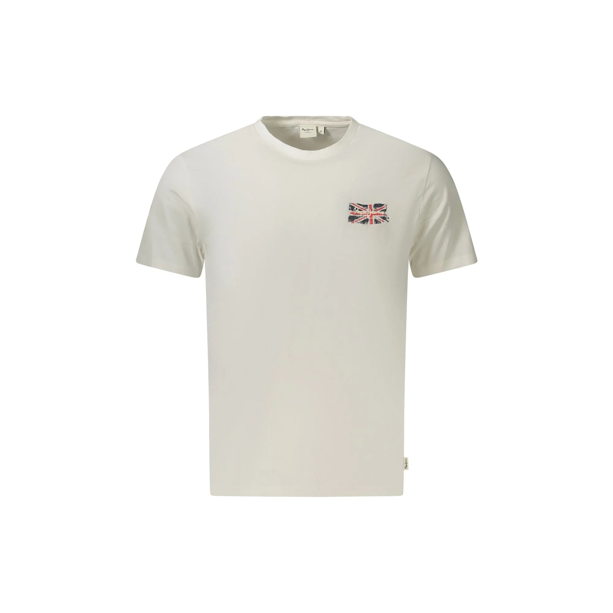 PEPE JEANS T-SHIRT MANICHE CORTE UOMO BIANCO