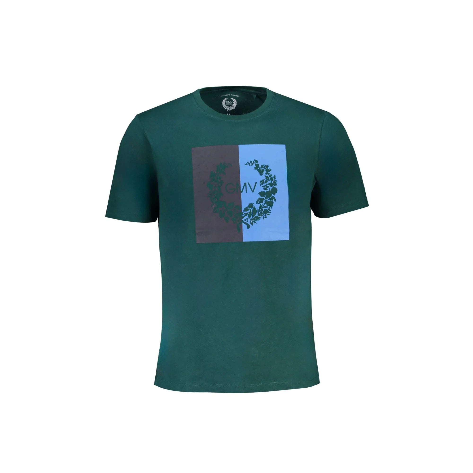 Gian Marco Venturi T-Shirt Maniche Corte Uomo Verde Stampa - foto prodotto
