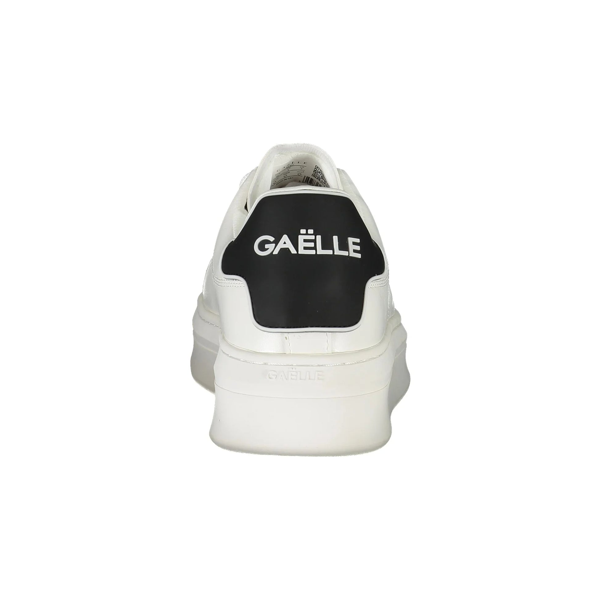 GAELLE PARIS Scarpe Sneakers Donna Bianche con Lacci e Logo bianco - vista 3