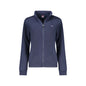 Norway 1963 Felpa Donna Blu Zip Felpata Applicazione Logo Felpe - foto prodotto