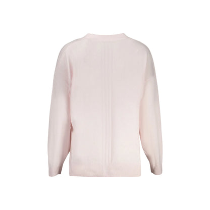 Guess Jeans Maglia Donna Rosa Logo Maglie - vista 2