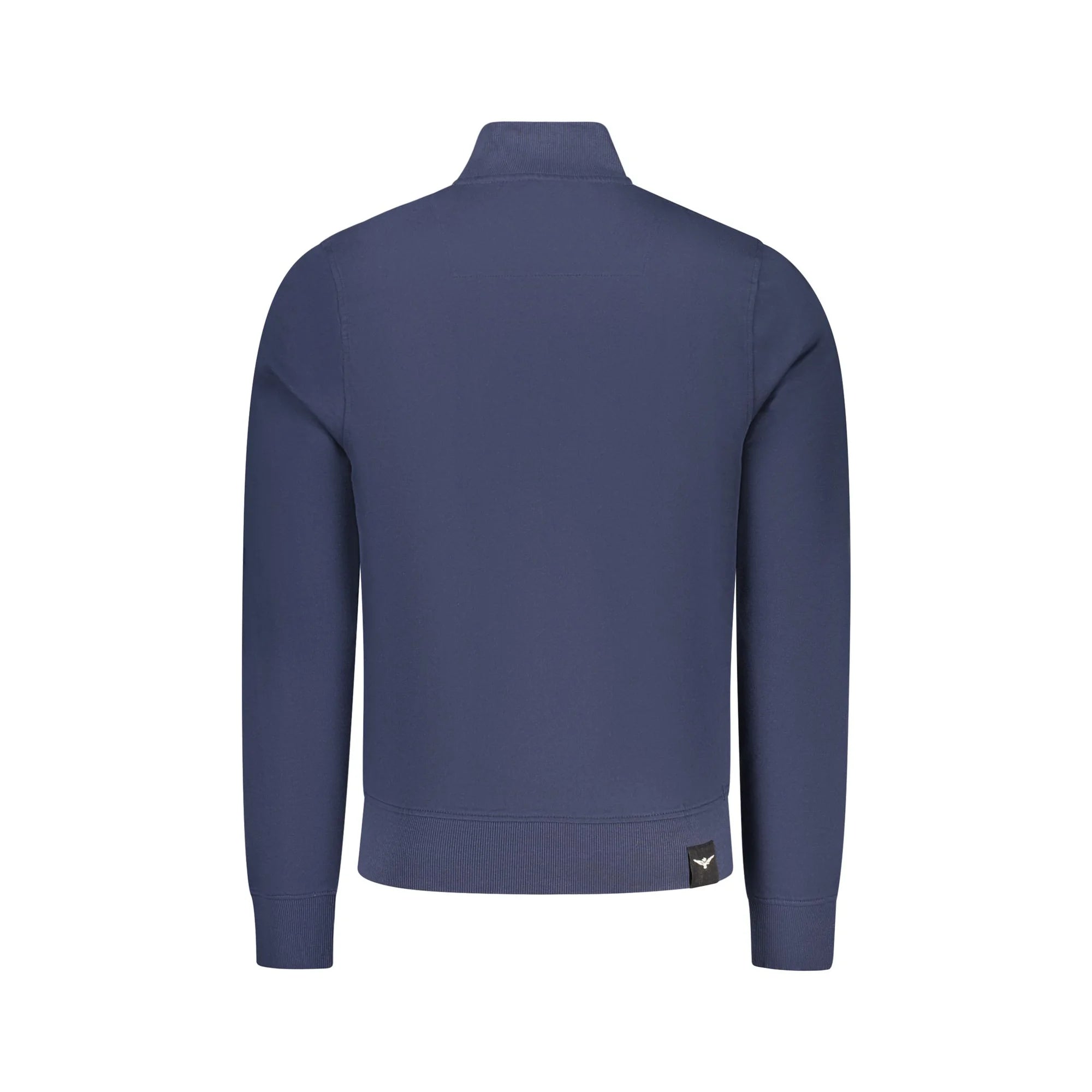 ACCADEMIA MILITARE FELPA CON ZIP UOMO BLU