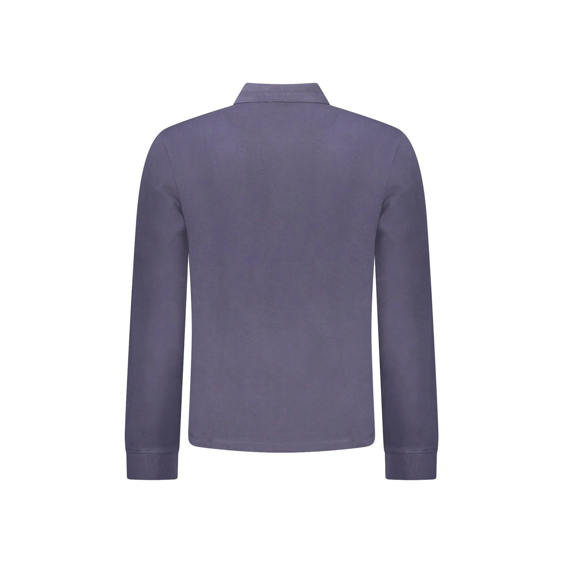 Napapijri Polo Maniche Lunghe Uomo Blu Ricamo - vista 2