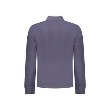 Napapijri Polo Maniche Lunghe Uomo Blu Ricamo - vista 2