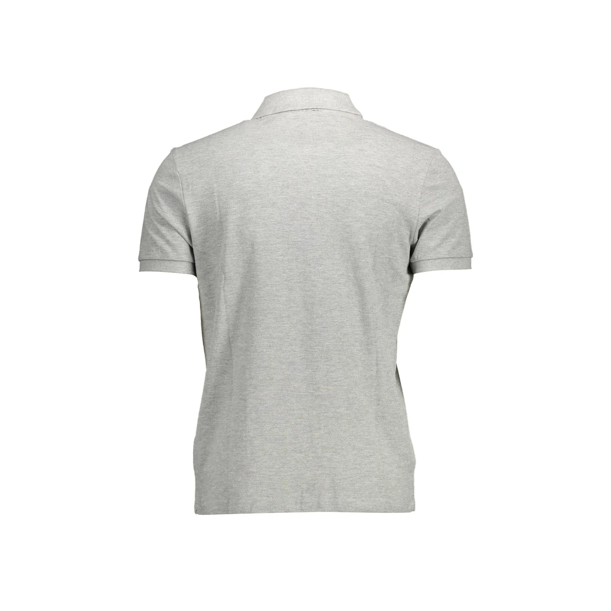 North Sails Polo Maniche Corte Uomo Grigia Logo grigio - vista 2