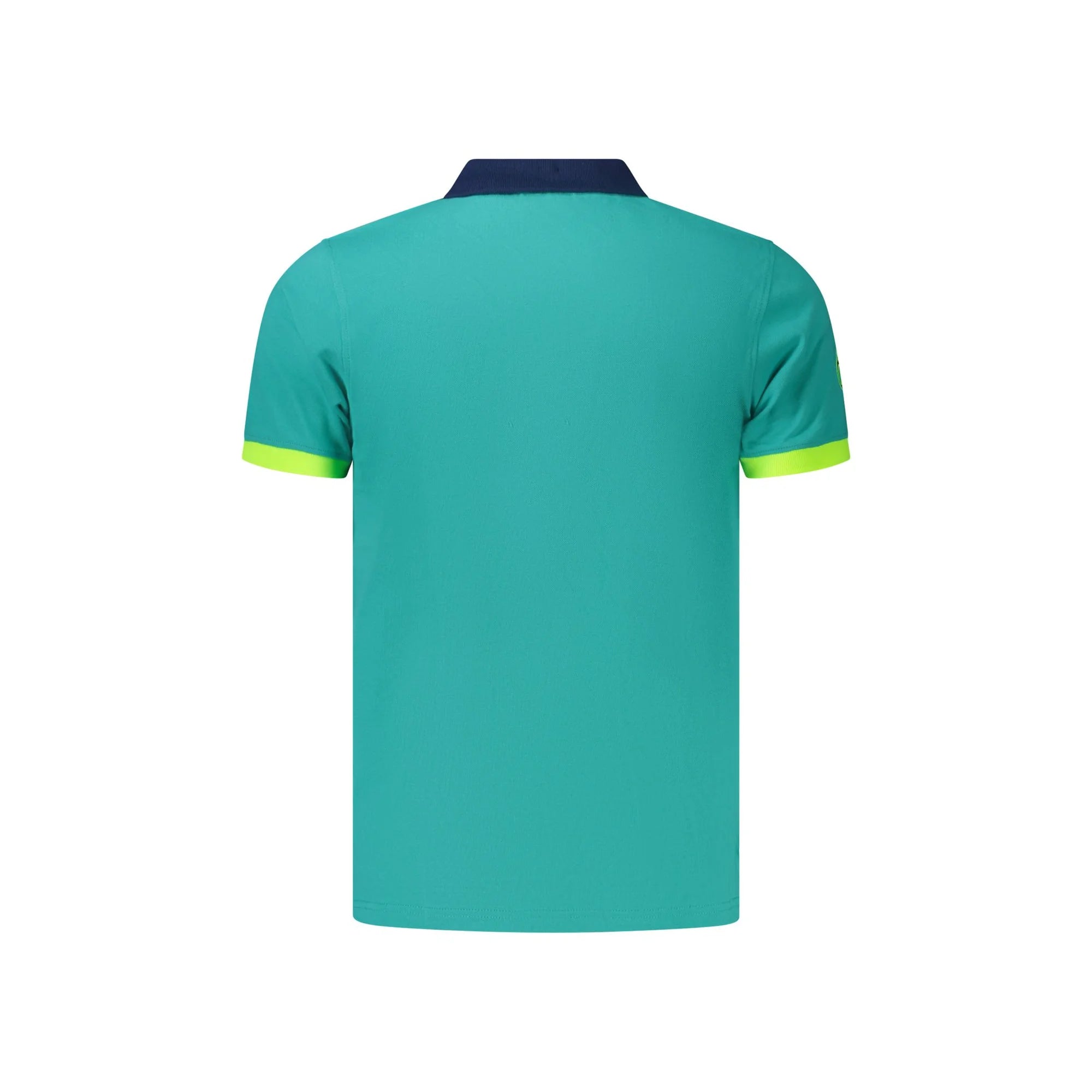 NORWAY 1963 POLO MANICHE CORTE UOMO AZZURRO