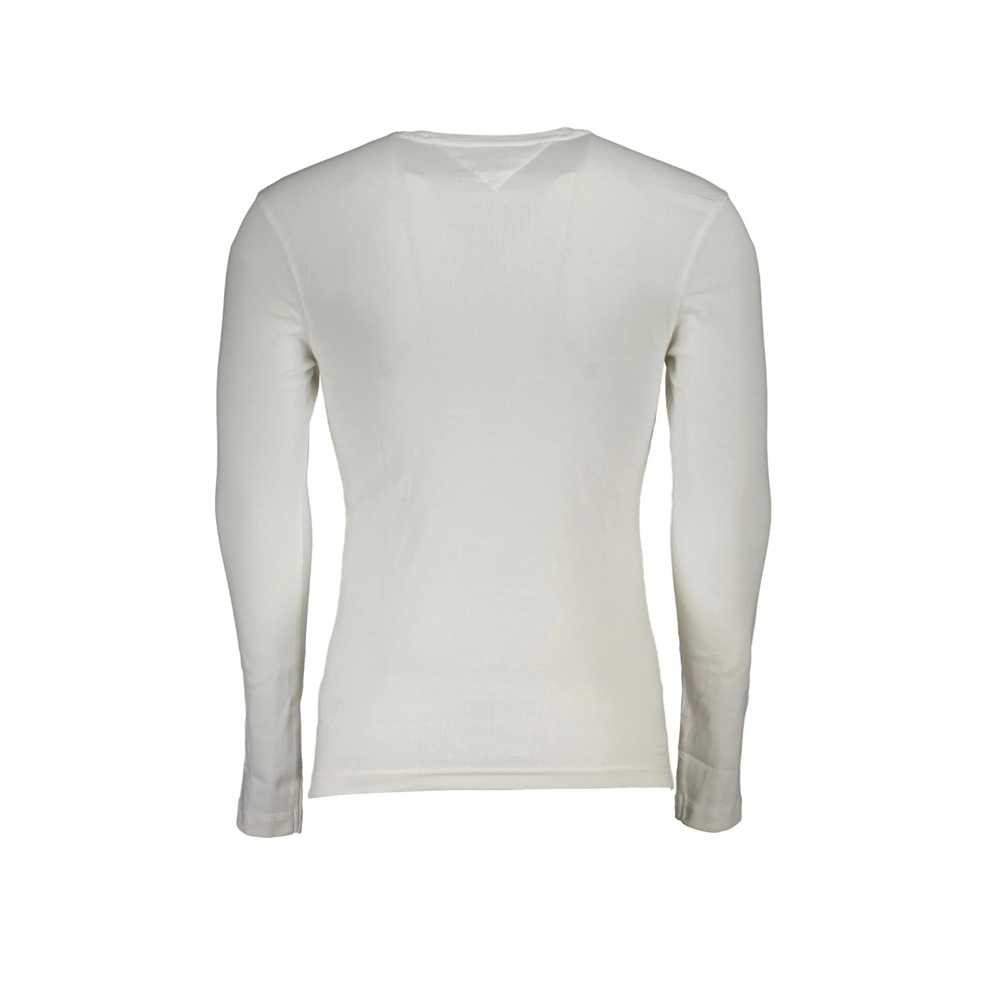 TOMMY HILFIGER T-SHIRT MANICHE LUNGHE UOMO BIANCO