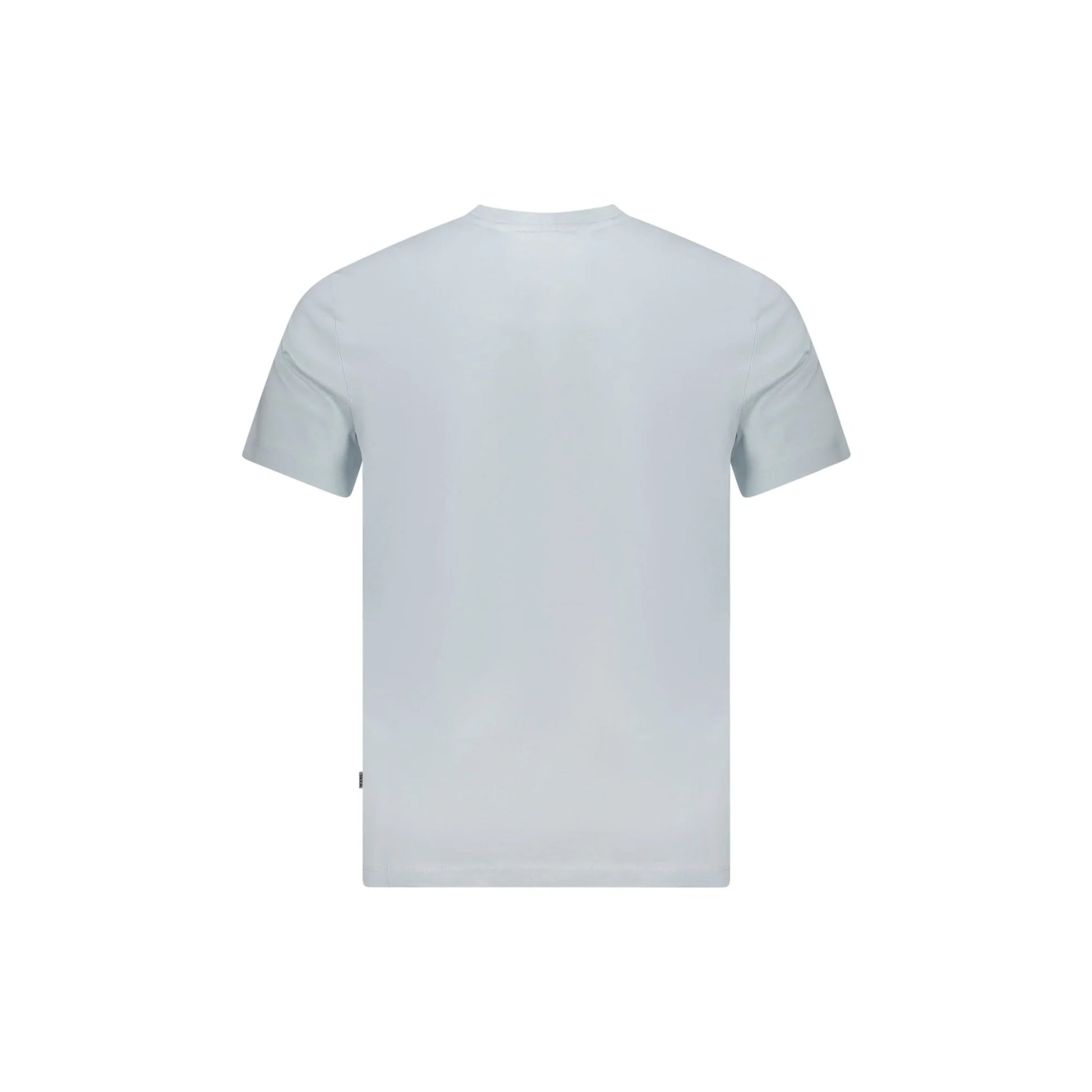 Guess Jeans T-Shirt Maniche Corte Uomo Azzurra Stampa Logo azzurro - vista 2