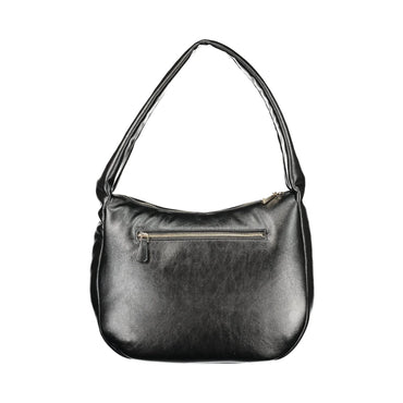 Guess Jeans Borsa a Spalla Donna Nera Logo Borse nero - vista 2