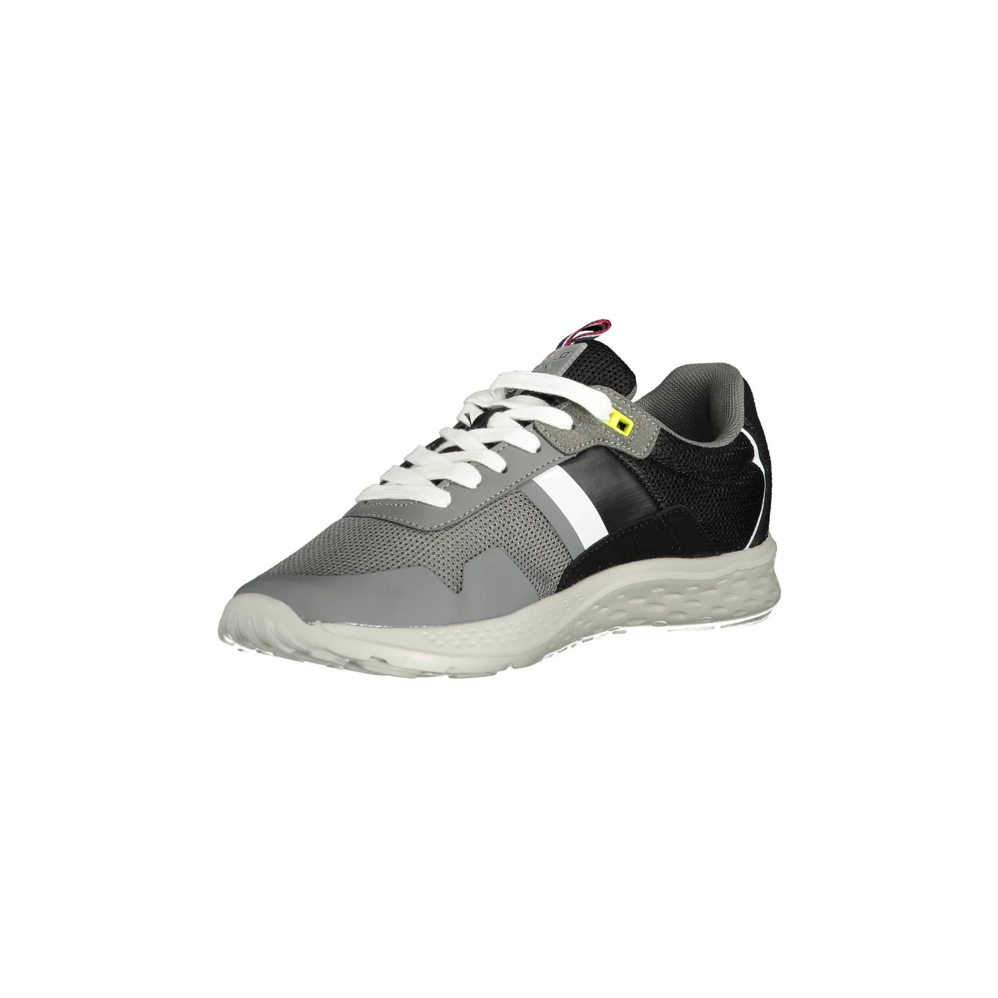 U.S. POLO ASSN. Scarpe Sneakers Uomo Grigie con Lacci e Logo grigio - vista 3