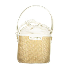 Valentino Bags Borsa a Tracolla Donna Bianca Chiusura a Coulisse Logo