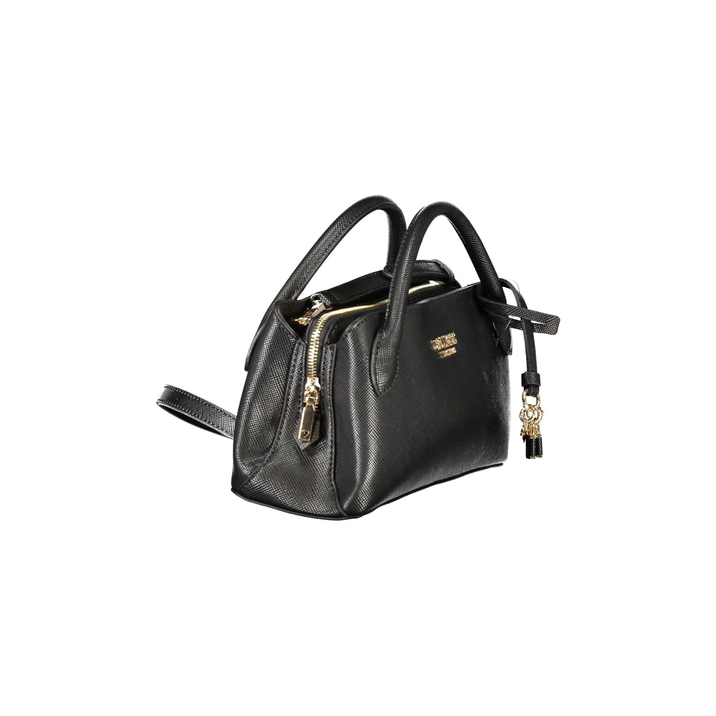Guess Jeans Borsa a Tracolla Donna Nera Logo Borse nero - vista 3