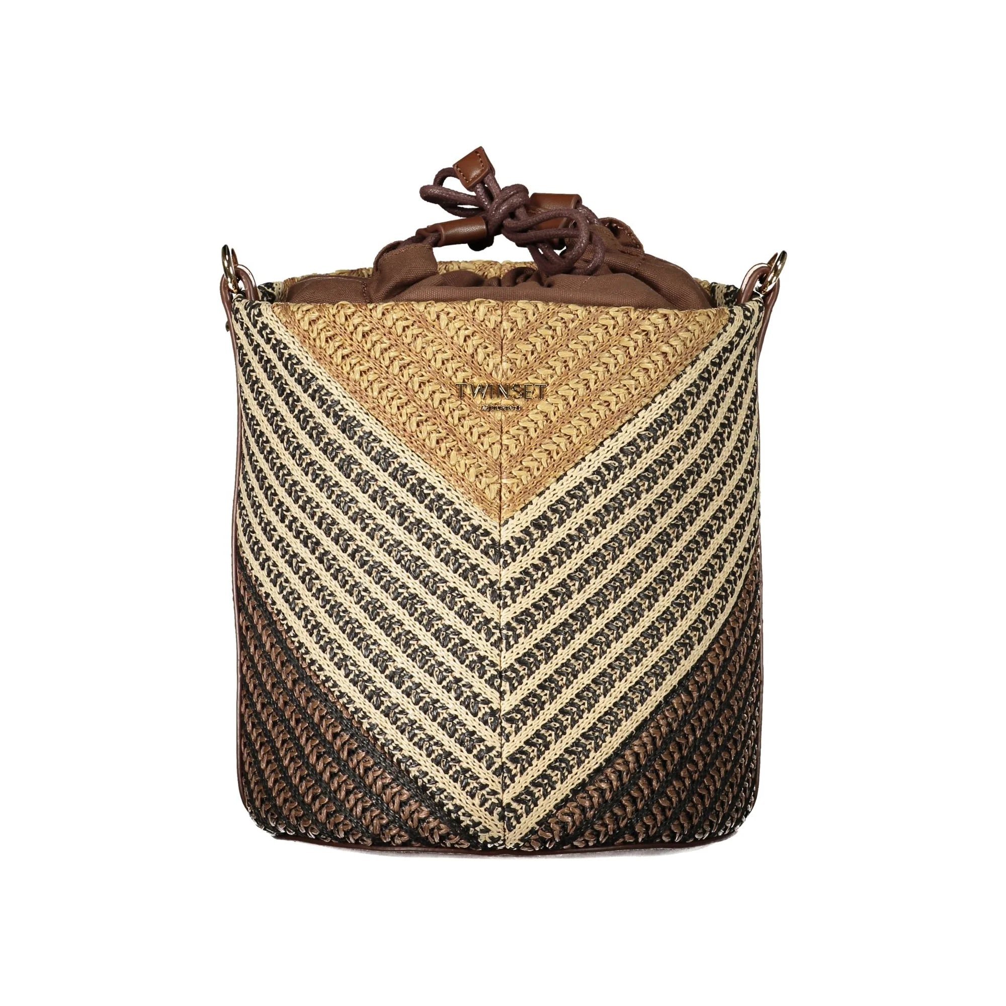 TWINSET BORSA DONNA MARRONE