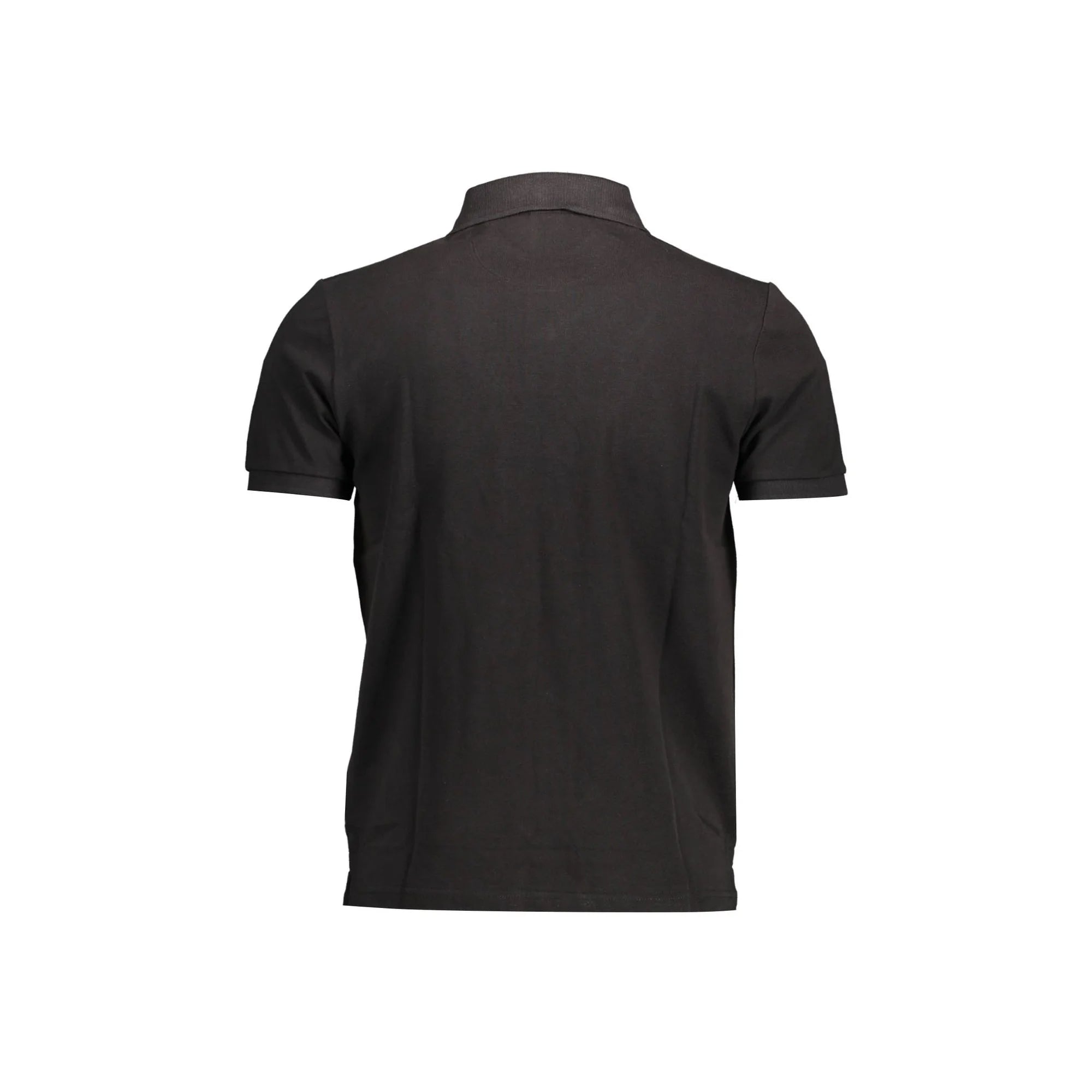 North Sails Polo Maniche Corte Uomo Nera Logo nero - vista 2