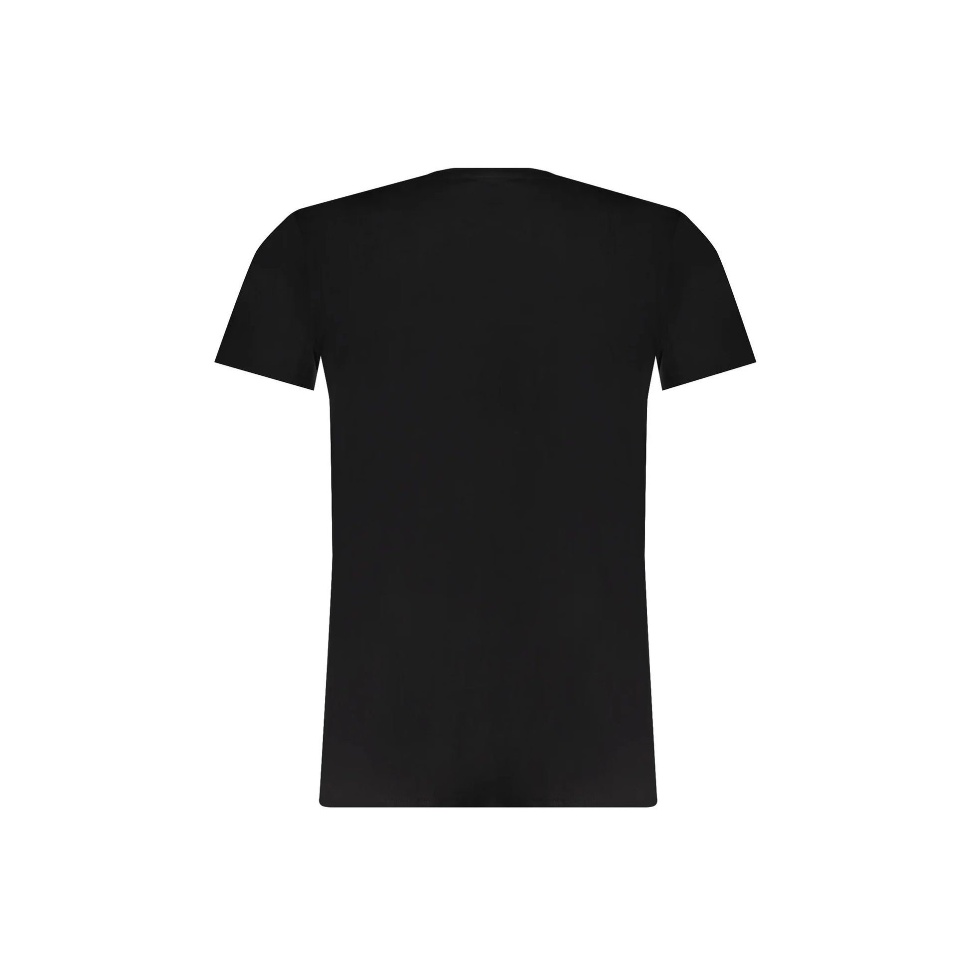 Trussardi T-Shirt Maniche Corte Uomo Nera Stampa Logo nero - vista 2