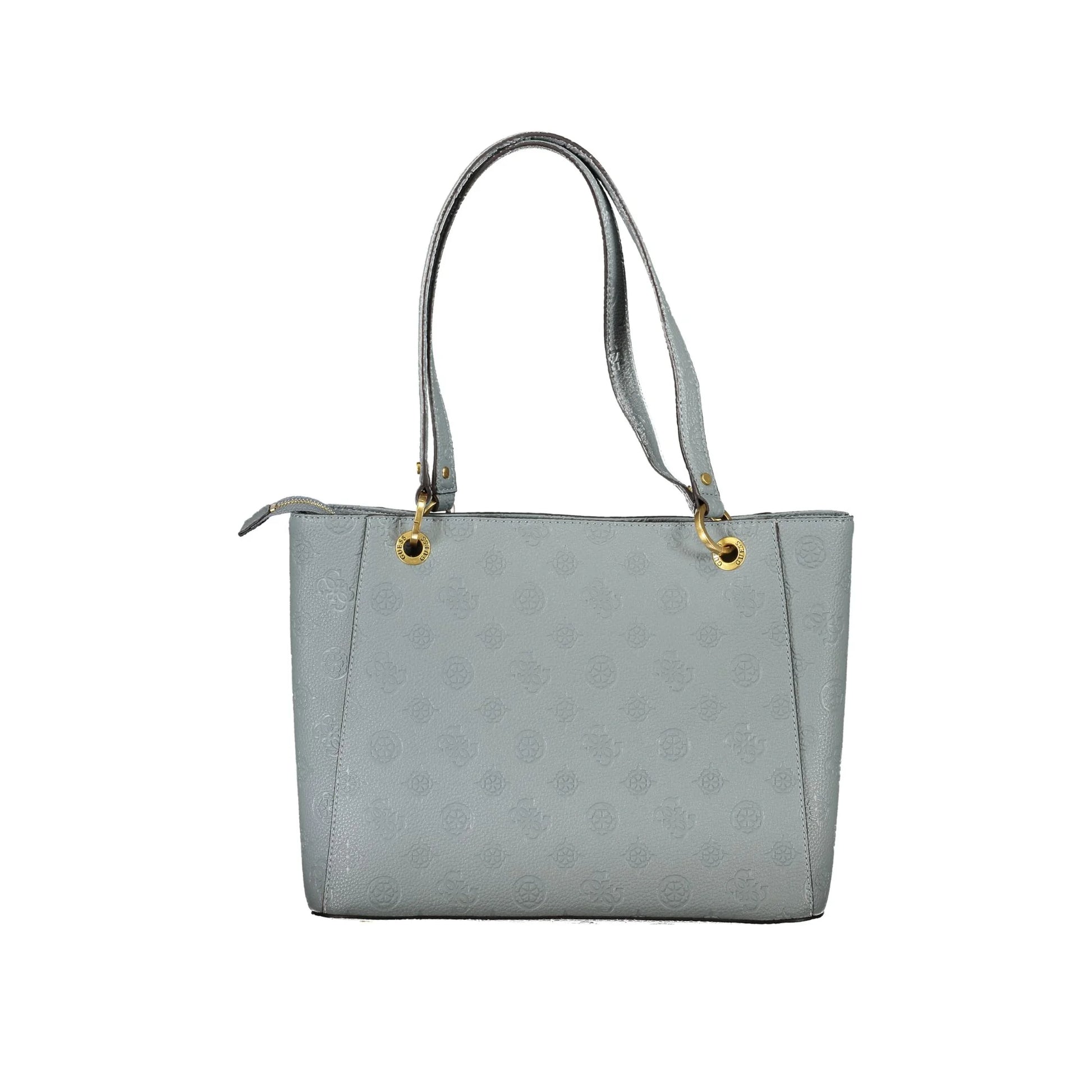 Guess Jeans Borsa Donna Izzy Peony Azzurra con Doppio Manico Borse azzurro - vista 2