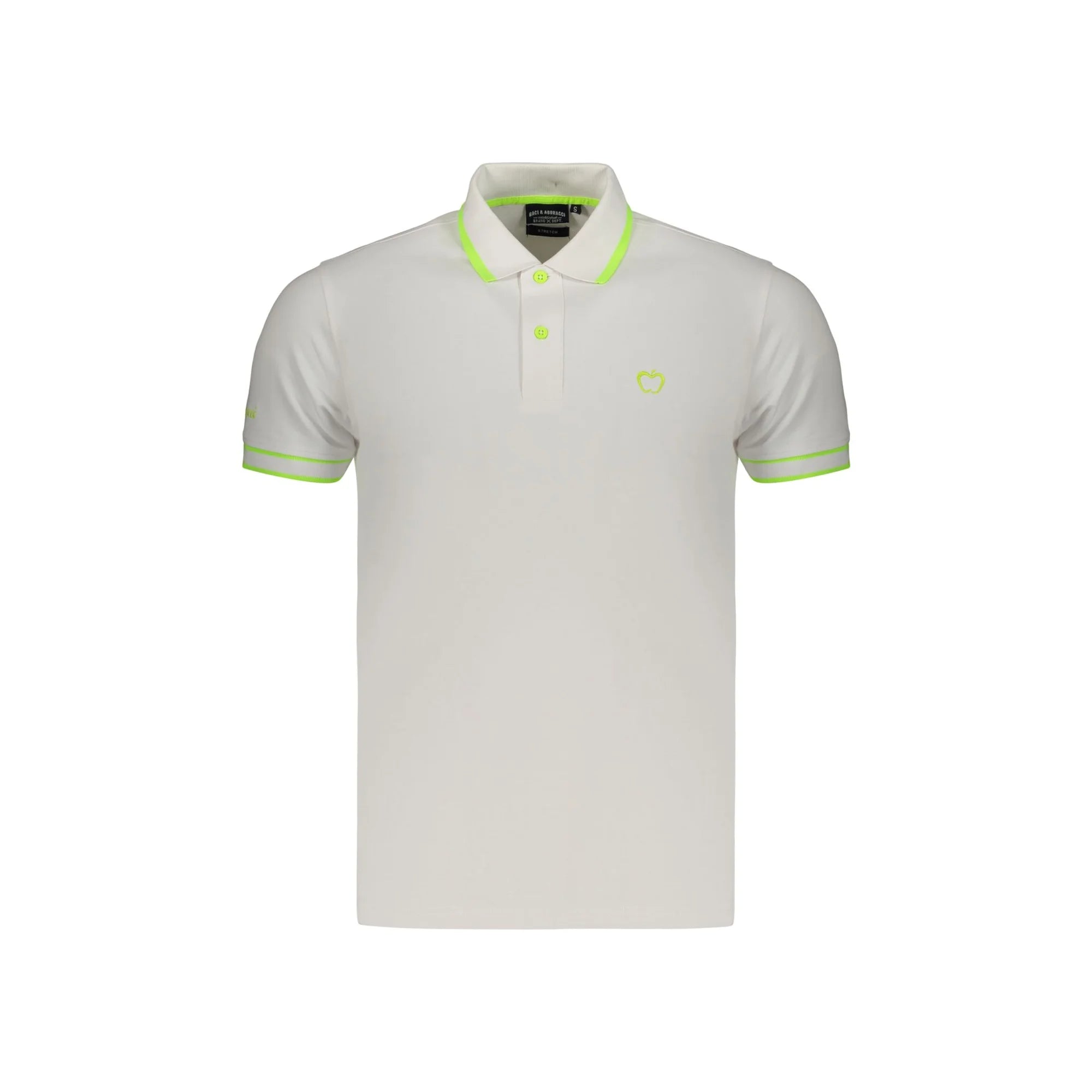 BACI&ABBRACCI POLO MANICHE CORTE UOMO BIANCO