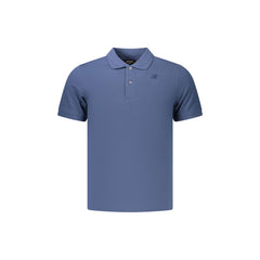 K-Way Polo Maniche Corte Uomo Blu Logo