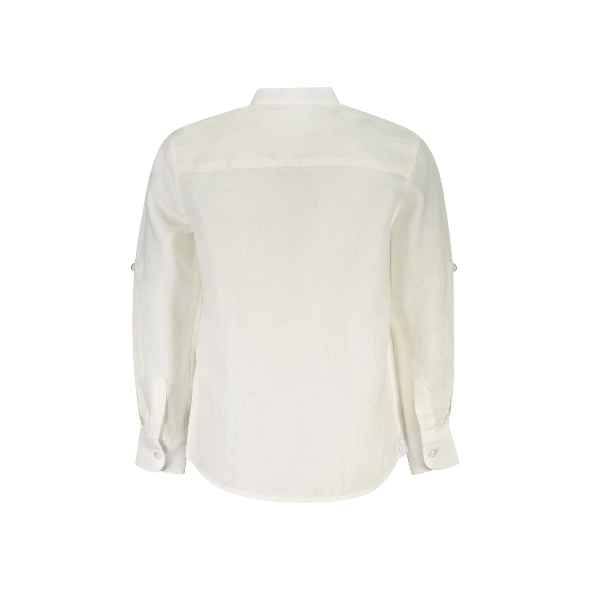 North Sails Camicia Maniche Lunghe Bambino Bianca Ricamo Camicie bianco - vista 2