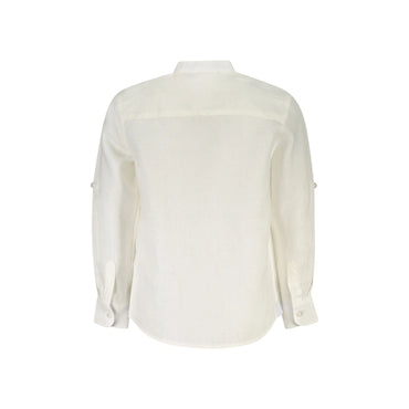North Sails Camicia Maniche Lunghe Bambino Bianca Ricamo Camicie bianco - vista 2