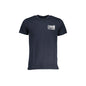 Cavalli Class T-Shirt Maniche Corte Uomo Blu Stampa Logo - foto prodotto