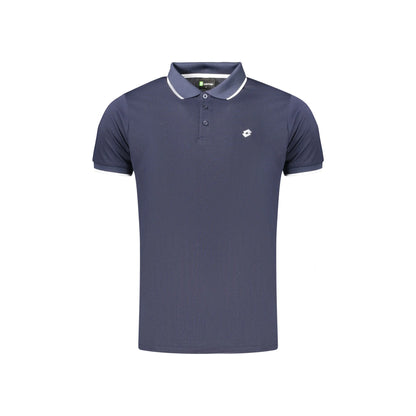 LOTTO POLO MANICHE CORTE UOMO BLU