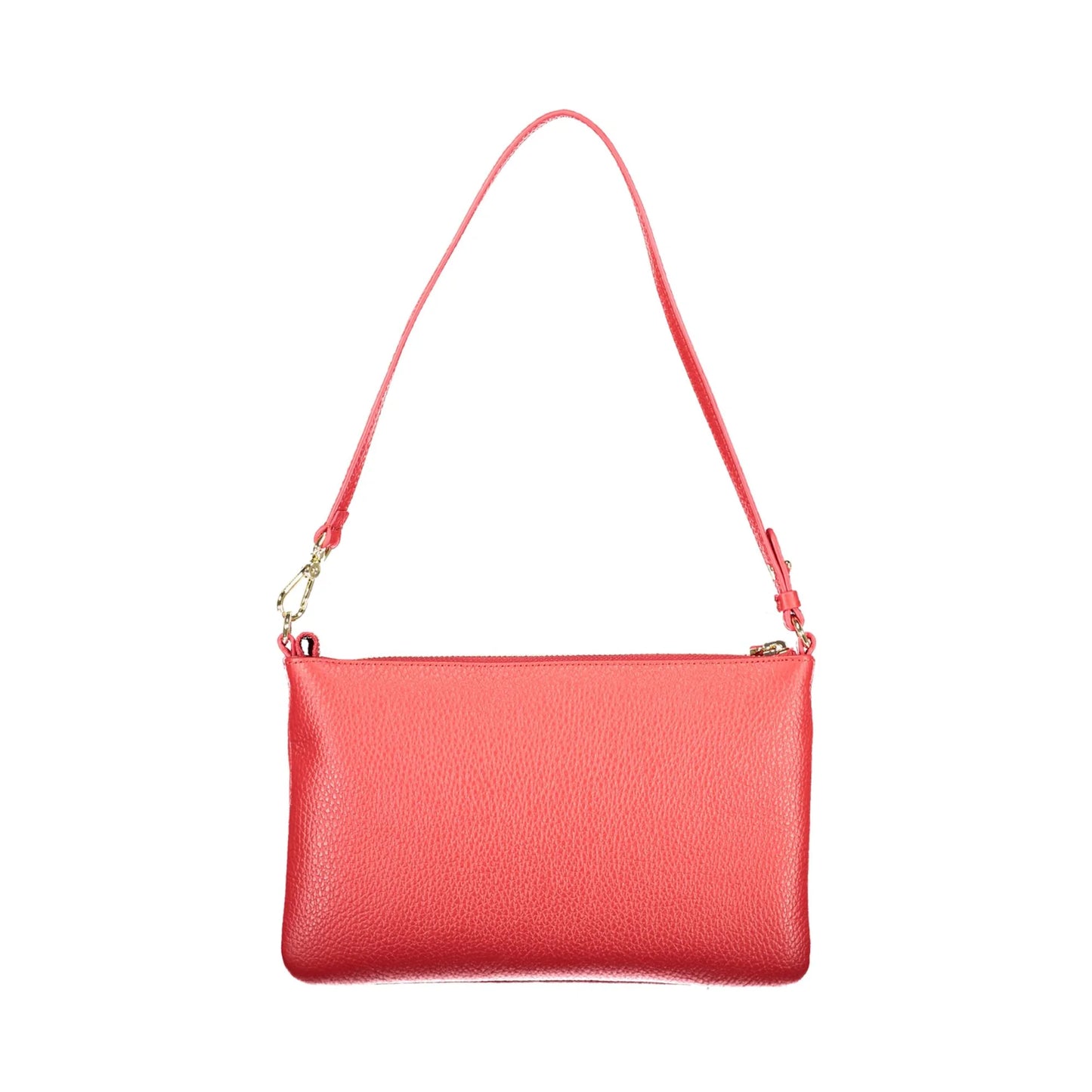 Coccinelle Borsa a Spalla Pelle Donna Rossa Logo Borse rosso - vista 3