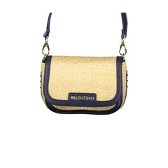 Valentino Bags Τσάντα Χιαστί Γυναίκα Μπλε Λεπτομέρειες σε Αντίθεση