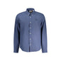 Timberland Camicia Maniche Lunghe Uomo Blu Ricamo Camicie - foto prodotto