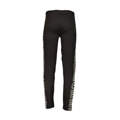 Cavalli Class Pantaloni Uomo Nero Stampa Logo - vista 2