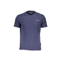Guess Jeans T-Shirt Maniche Corte Uomo Blu Ricamo - foto prodotto