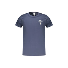 Accademia Militare T-Shirt Maniche Corte Uomo Blu Stampa