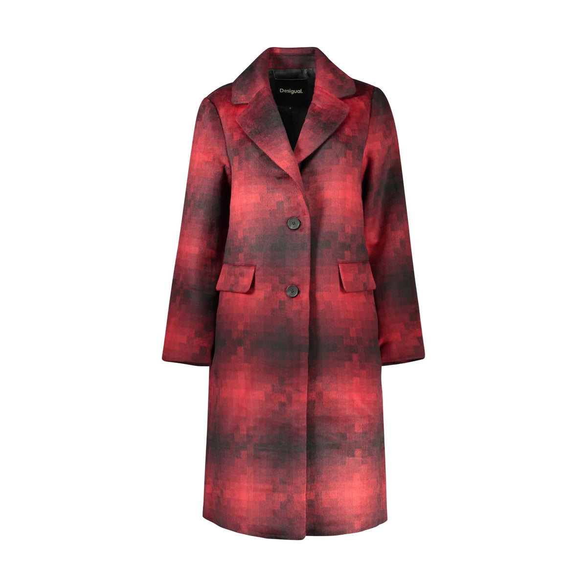DESIGUAL CAPPOTTO DONNA ROSSO