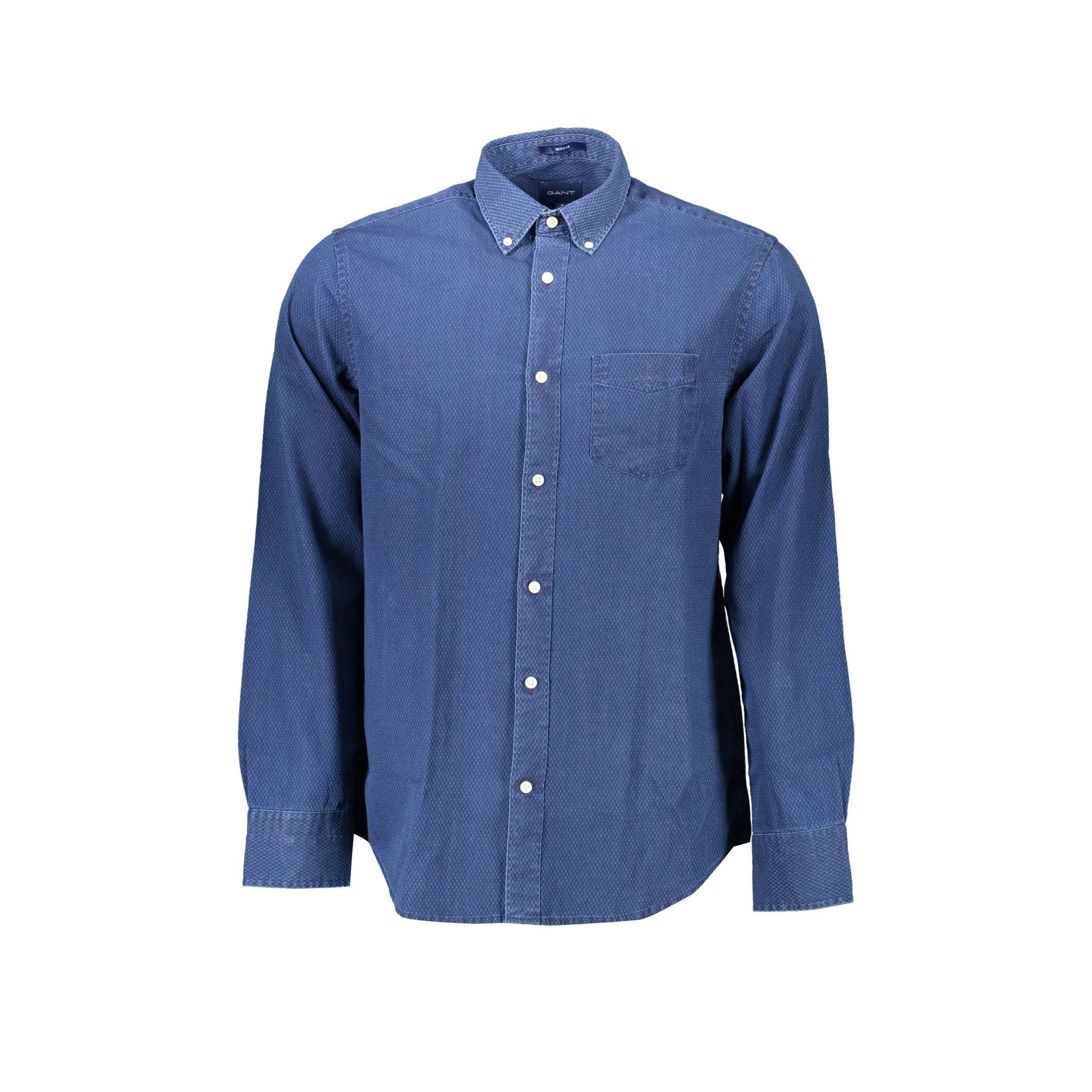 GANT CAMICIA MANICHE LUNGHE UOMO BLU