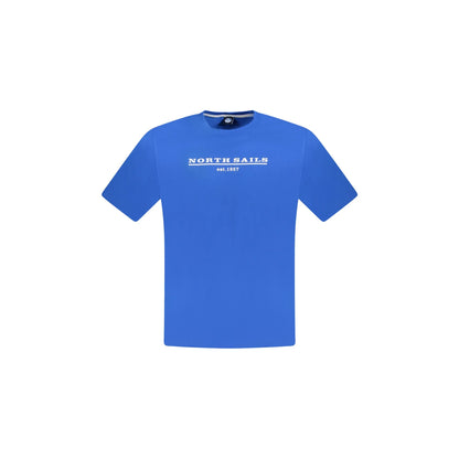 North Sails T-Shirt Maniche Corte Uomo Blu Stampa - foto prodotto