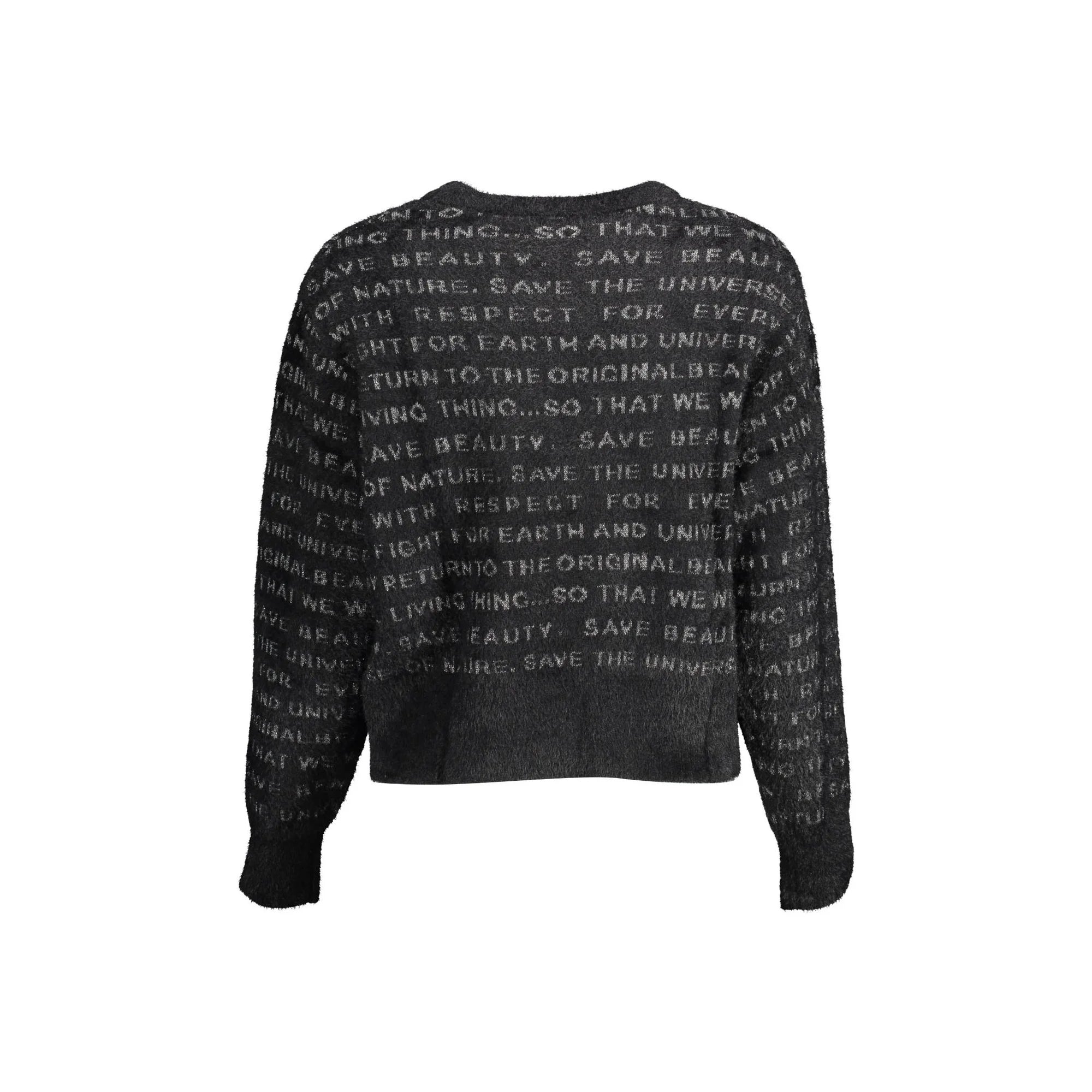 DESIGUAL MAGLIA DONNA NERO