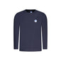 North Sails T-Shirt Bambino Maniche Lunghe Girocollo Cotone Logo Ocean Positive unisex Blu - foto prodotto