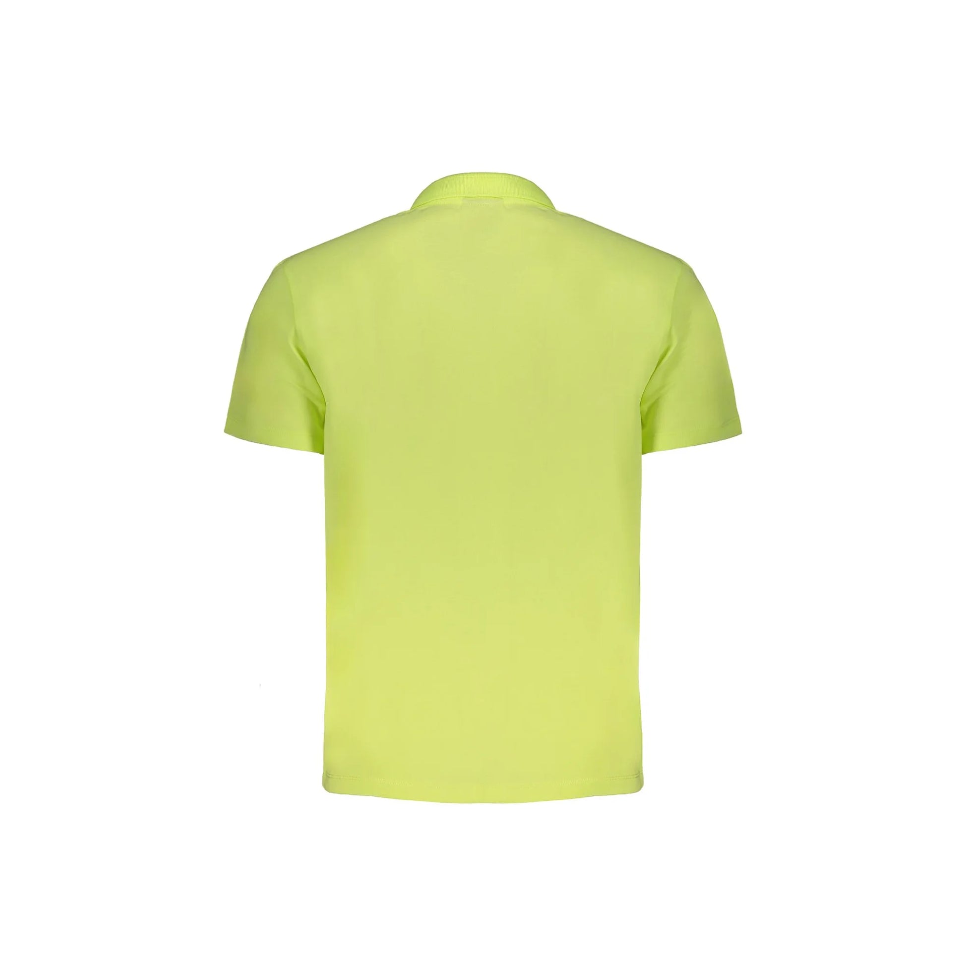 Napapijri Polo Maniche Corte Uomo Gialla Ricamo T-Shirt giallo - vista 2