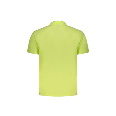 Napapijri Polo Maniche Corte Uomo Gialla Ricamo T-Shirt giallo - vista 2