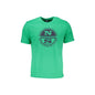 North Sails T-Shirt Maniche Corte Uomo Verde Stampa Logo - foto prodotto