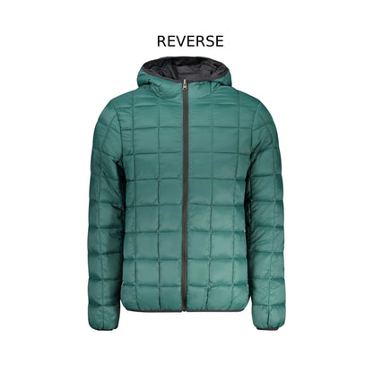 Norway 1963 Giubbotto Uomo Nero Cappuccio Reversibile Logo Giubbotti e Giacche - vista 3